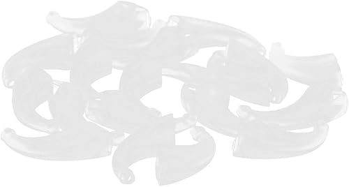 Miniatura 8 de Tubos para audífonos para audífonos y suministros médicos, ajuste directo, 20 piezas de repuesto de gancho para audífonos, práctico estudio para la