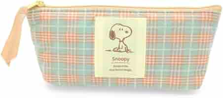 ⭐️SNOOPY スヌーピー　折りたたみ式ペンケース　グリーン ランナー RUNNER スヌーピー ペンケース 筆箱 小物入れ メガネ