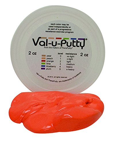 Val-u-Putty 10-3902 Exercise Putty, Orange, 2 oz.