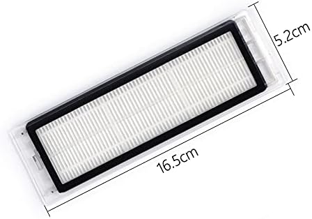 A single CONTIA HEPA filter with dimensions labeled: 16.5 cm length and 5.2 cm width.