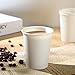 100 Park Disposable Hot Coffee Cups - Bulk 8 Oz Paper Cups, Disposable cups