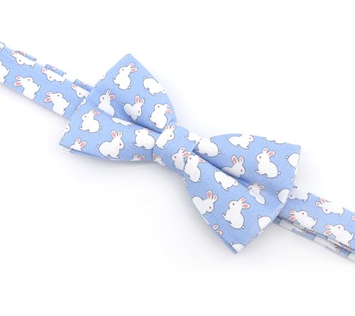 Image of OCIA Cute Pattern Pre-tied Bow Tie Adjustable Bowties for Adult & Children