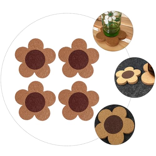 BESPORTBLE �R���N�R�[�X�^�[�p�b�h4���Z�b�g �t�����[�f�U�C���ؐ��R�[�X�^�[ �_�C�j���O�e�[�u���⃊�r���O�̃L�b�`���O�b�Y�p �\�ʕی�p