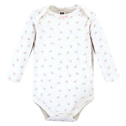 Image of Hudson Baby baby-boys Cotton Long-sleeve Bodysuits 5-pack