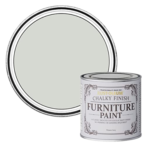 Rust-Oleum AMZ0040 Chalky Furniture Paint Winter Grey 125 ml