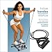 PORTENTUM Mini Stepper Fitness casa con Bandas de Resistencia y Pantalla LCD 5 Funciones Imagen de PORTENTUM Mini Stepper Fitness casa con Bandas de Resistencia y Pantalla LCD 5 Funciones