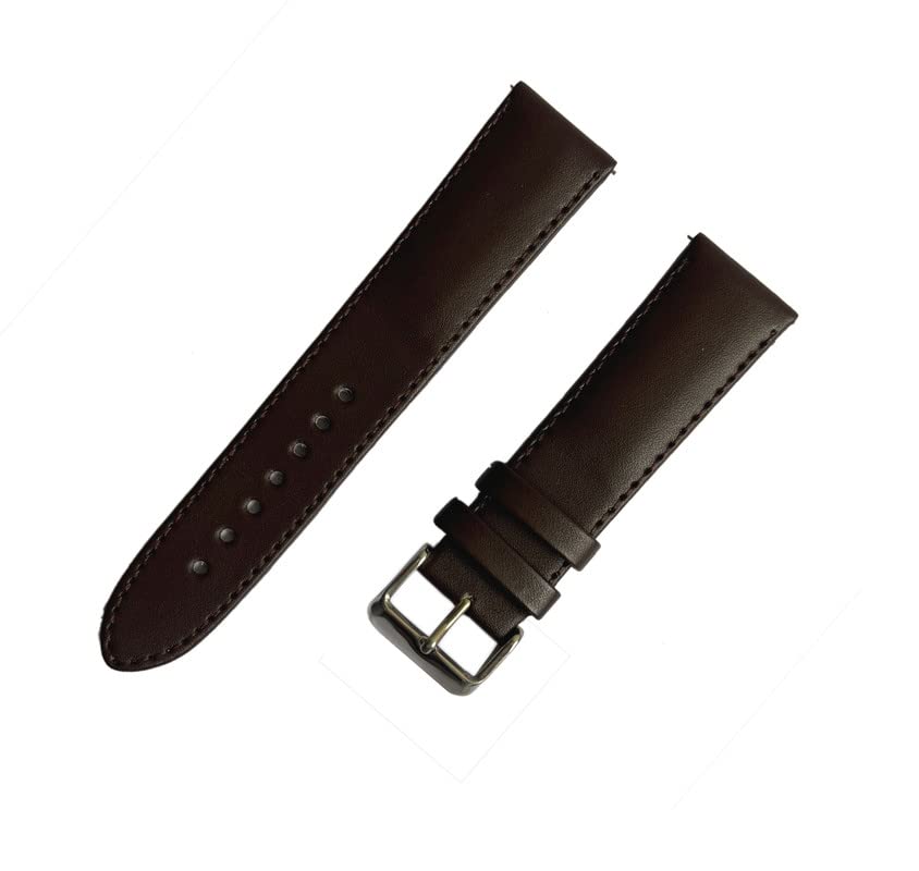 MELFO Smart Watch Strap Compatible with Fire-Boltt Ultimate Bsw158 Smart Watch - Synthetic Leather Strap - Dark Brown (B0C8V45NTP) Amazon Price History, Amazon Price Tracker