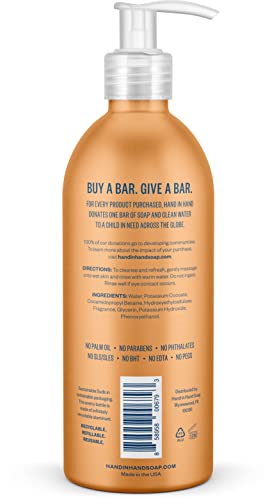 Hand In Hand, Soap Hand Citrus Grove, 10 Ounce image 5