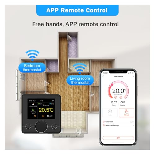 Thermostat WiFi pour Maison Connectée : Gérez Votre Chauffage au Sol Idéal - 5