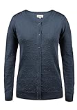 Desires Kitty Cardigan A Maglie Maglieria Fine da Donna Abbottonatura in Cotone 100%, Taglia:S, Colore:Insignia Blue (1991)