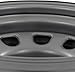 Rough Country Steel 16x8 | 6x5.5 | -12mm-RC51-6883G Gunmetal Gray Wheel with Painted (16 x 8. inches /6 x 5 inches, -12 mm Offset)