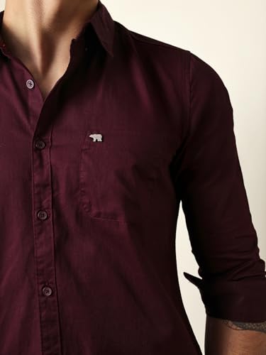Image of THE BEAR HOUSE Men's Casual Shirt Modern Fit Everyday Wear