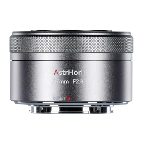 Amazon.co.jp: AstrHori AF 27mm F2.8 STM Xマウント チタン色 : 家電
