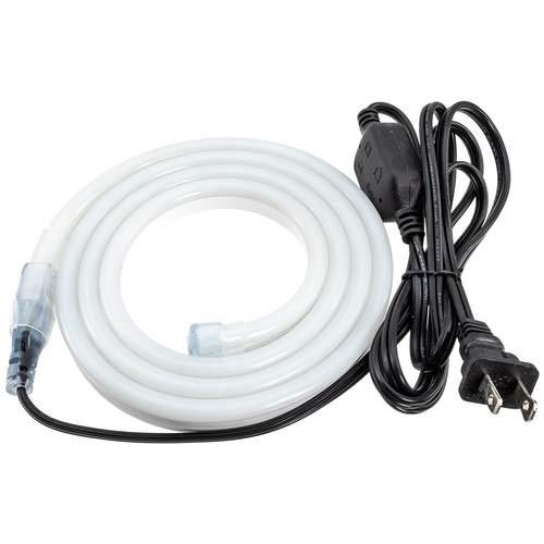 Tira de luz LED neón verde 9.84 pies 120 V miniatura 3