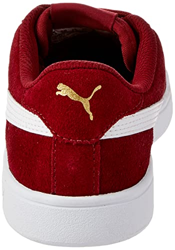 Tênis Smash V2 Bdp, Puma, Adulto Unissex, Vinho/Dourado/Branco, 39