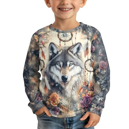 Image of Uourmeti Teens Girls Long Sleeve T Shirts Fall Outfits Boys Active Sportswear Running Tops