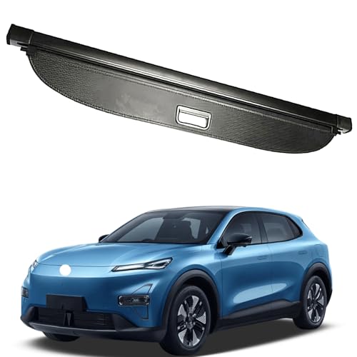 Trunk Cargo Cover for Deepal S05 2024-2025,Waterproof Dustproof Rear Shade with No Drill Installation for SUV Sedan Hatchback Cars,Leather Version