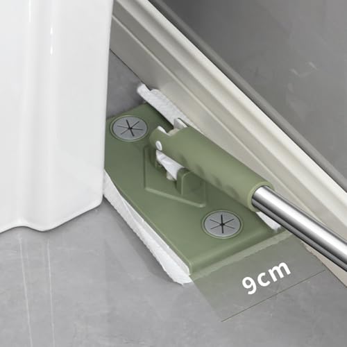 Outil de nettoyage des sols à clip anti-poussière avec 2 doublures lavables pour carrelage - 6