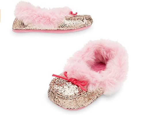 Pantoufles rose à paillettes pour filles | Créez des souvenirs magiques à la maison en 32 EU