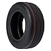 Kart Tire Replacement, 80/60-5 Front Wheel Rubber Vacuum Tire, Vacuum Tire Tubeless Tyre for Go Karts for ATV Balancing Car 215 * 88mm