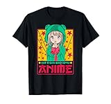 ropa anime hombre Sólo una chica que ama el anime mejor idea de regalo para niños o niñas. Un regalo perfecto y único para un fan del manga o un amante del ramen. Regalo Nerd al estilo de Tokio. Divertidos regalos de Anamie Kawaii. Lindo gráfico de la cultura de Otaku.