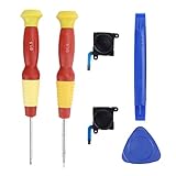 6PCS Handle Joystick Kit, 3D Analog Joystick Thumb Stick Screwdrivers pry Opening Repair Tool...