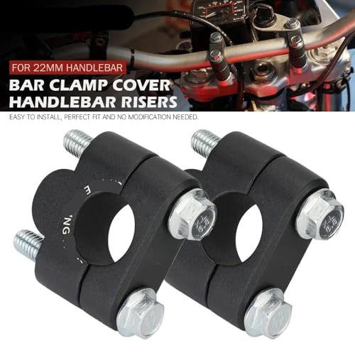 Moto Riser Guidon 22 mm contre le Mal de Dos Solution Rehausse Tout-Terrain