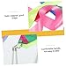 WHAMVOX 2m Artistic Gymnastics Ribbons 6pcs Set Colorful Dance Streamers for Kids Non-Slip Handle for Rhythmic Dancing and Performance