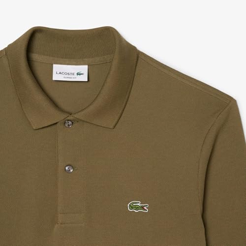 Image of Lacoste Classic Fit Long Sleeved L.12.12 Polo Shirt
