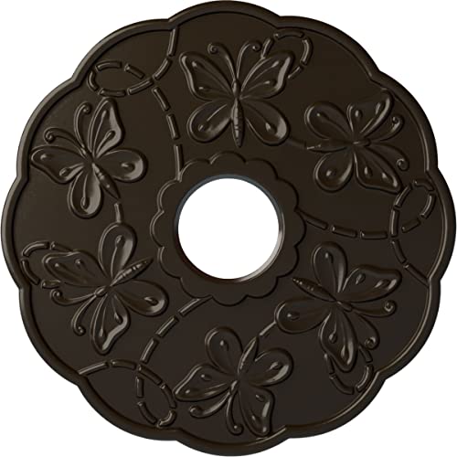 Image of Ekena Millwork Terrones Butterfly Ceiling Medallion