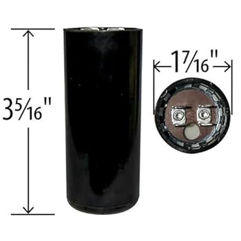460-552 uF x 110/125 VAC - Mars 11025 Start Capacitor - BMI