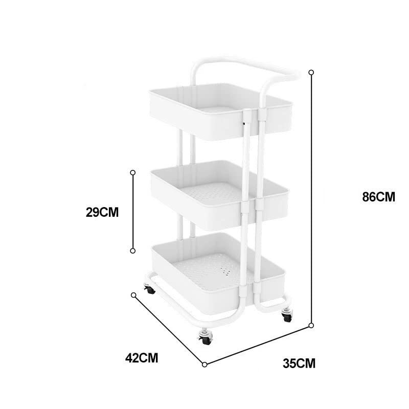 Étagère de rangement cuisine modulable avec 3 niveaux