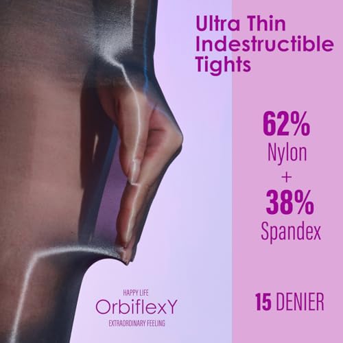 Plus Size Sheer Pantyhose 20D Ultra Silky High Waist Tights with Oil Slick Shine Tummy Control Run Snag Resistant4