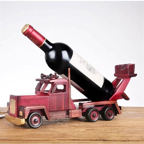Soporte para botellas de vino en madera sólida miniatura 7