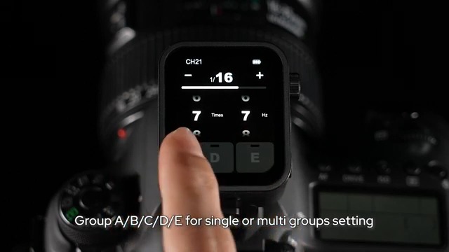 Trigger Flash Wireless Godox X3-C Per Canon - Trasmettitore Flash Con Schermo OLED - Foto 7