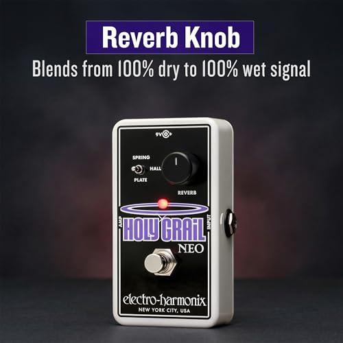Electro-Harmonix 665226 efecto de guitarra eléctrica con sintetizador Filtro Holy Grail Neo