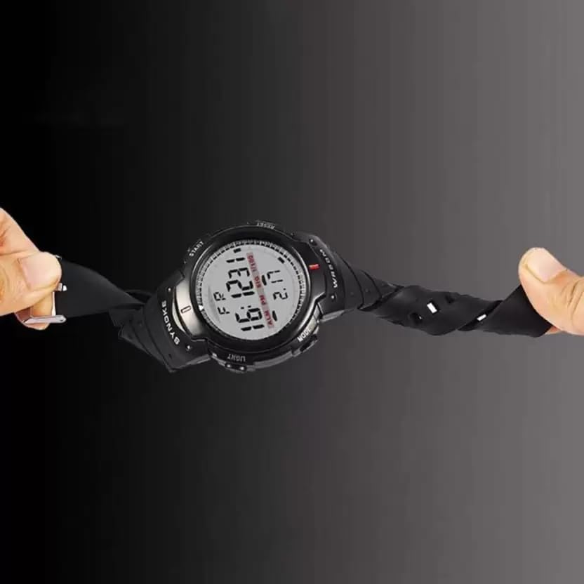 SELLORIA Boys Black Digital Watch Pack of 1 - Image 5