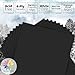 Mat Board Center, 10 Pack 8x10 Black Uncut Mat Boards/Backing Matt Boards for Crafts, Frames, Photos and More