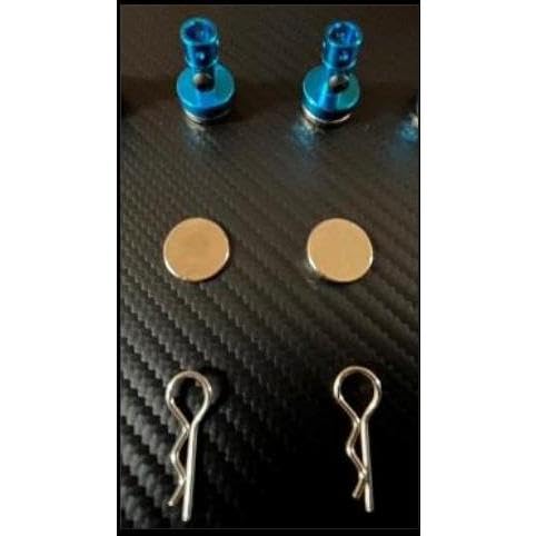 RC Body Magnet Set (Blue, 2 Pieces)
