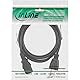 InLine 16652U Netzkabel, Netzstecker USA auf Kaltgerätestecker C13, 1,8m