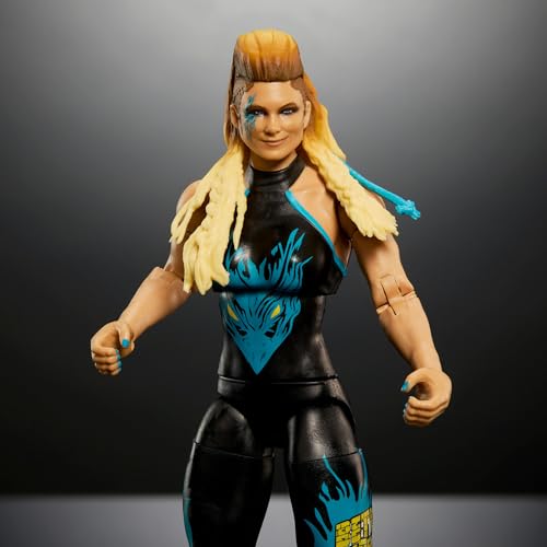 Mattel WWE Figurine Articulée Élite Beth Phoenix Royal Rumble Avec Accessoires Emblématiques Et Éléments Pour Figurine Virgil Technologie Truefx À Collectionner Jouet Enfant Dès HVF81 - vue 3