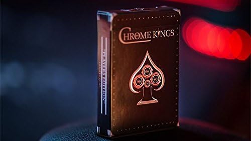 Magic Trick | Chrome Kings Limited Edition Playing Cards (Players Edition) by De'vo vom Schattenreich and Handlordz | Collectable Playing Cards