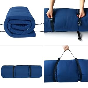 Cot Topper (Improved Thickness), Foam Quilted Cot Pads for Camping — photo 4 of 6