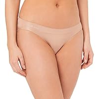 Jockey Women's Underwear No Panty Line Promise Hipster Bikini Brief, Flesh, 10
