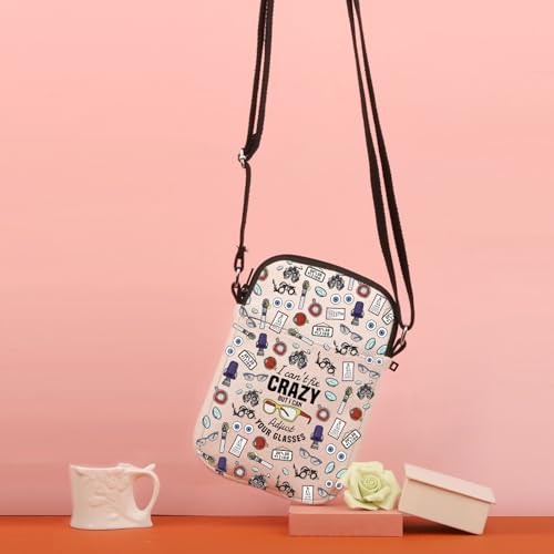 TSOTMO Dispensing Opticians Gift Optometry Gift Eyeglasses Crossbody Bag Knowledge Lovers Gifts4
