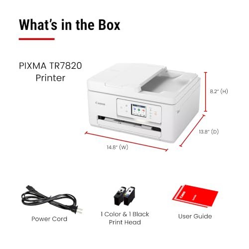 Canon PIXMA TR7820 – Wireless Home All-in-One Printer - image 8