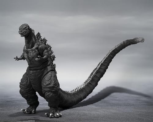Image of TAMASHII NATIONS - Shin Godzilla - Godzilla [2016] The Fourth ORTHOchromatic Ver. S.H.MonsterArts Action Figure