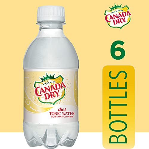 Canada Dry Diet Tonic Water, 10 Fluid Ounce Plastic Bottle, 6 Count