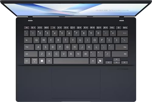 Image of ASUS Vivobook 14, Snapdragon X, 14 Inch, 16GB RAM, Quiet Blue, 512GB SSD, Windows 11 Home, Copilot+ PC, Qualcomm Adreno
