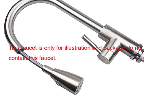 Xvl Pull-Out Spray Head For Bathroom Kitchen Faucet Replacement Part, Chrome T6501B #TOP6